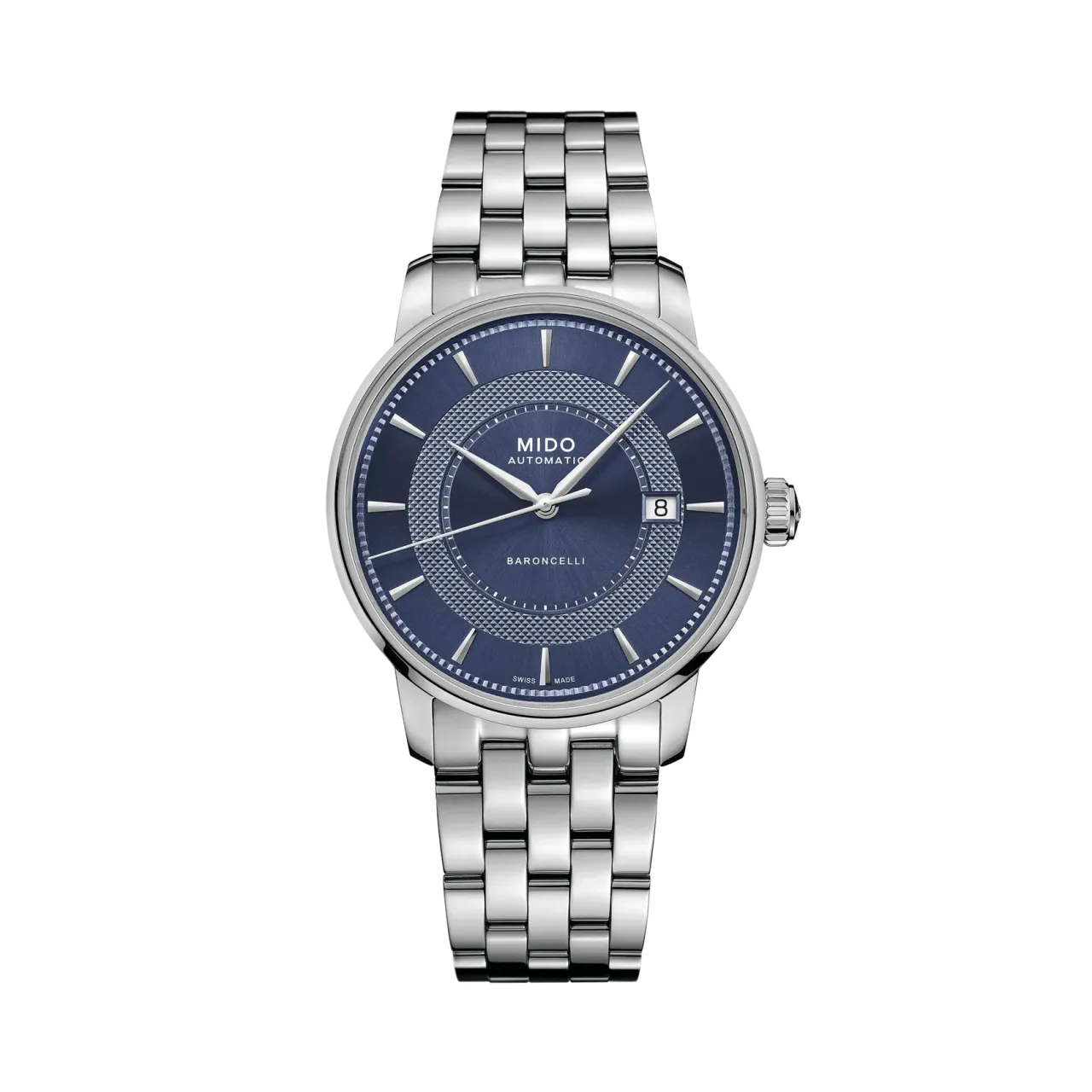 Mido Baroncelli Signature Otomatik Mavi M0374071104101