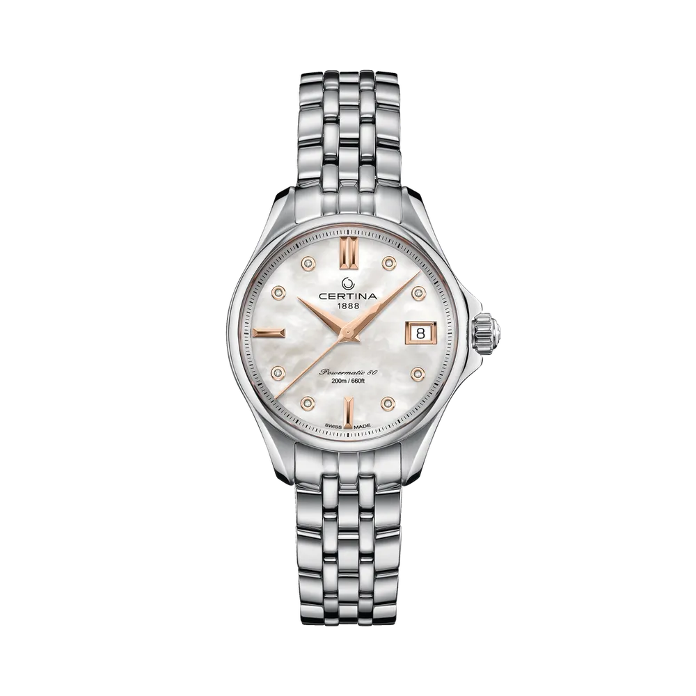 Certina DS Action Lady Powermatic 80 Mother Of Pearl C0322071111600