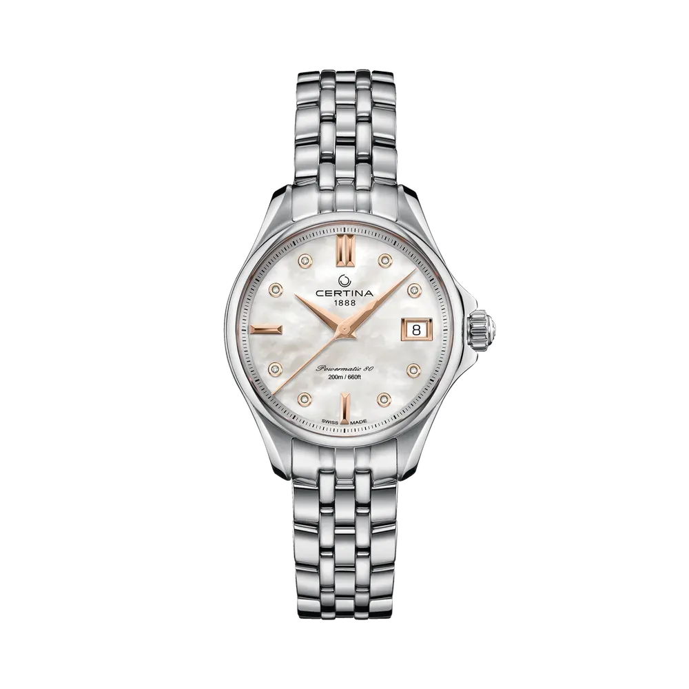 Certina DS Action Lady Powermatic 80 Mother Of Pearl C0322071111600