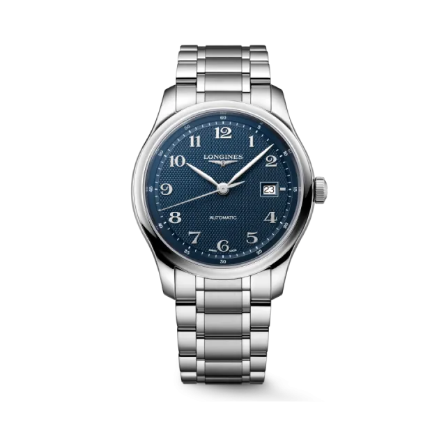 Beğenmek için çift tıkla Longines Master Collection Blue Barleycorn Otomatik L29504936 Görsel 1