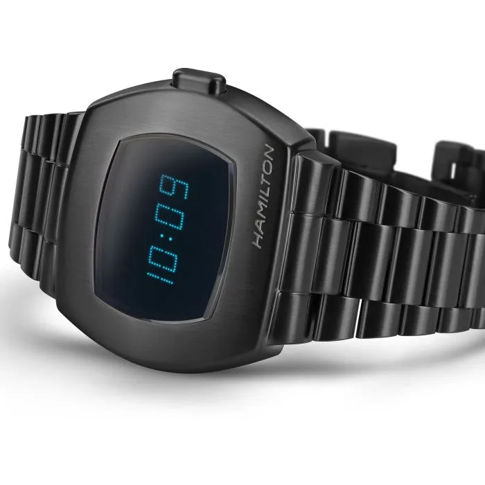 Hamilton American Classic PSR Digital Quartz Mavi H52404131 detay görseli 5
