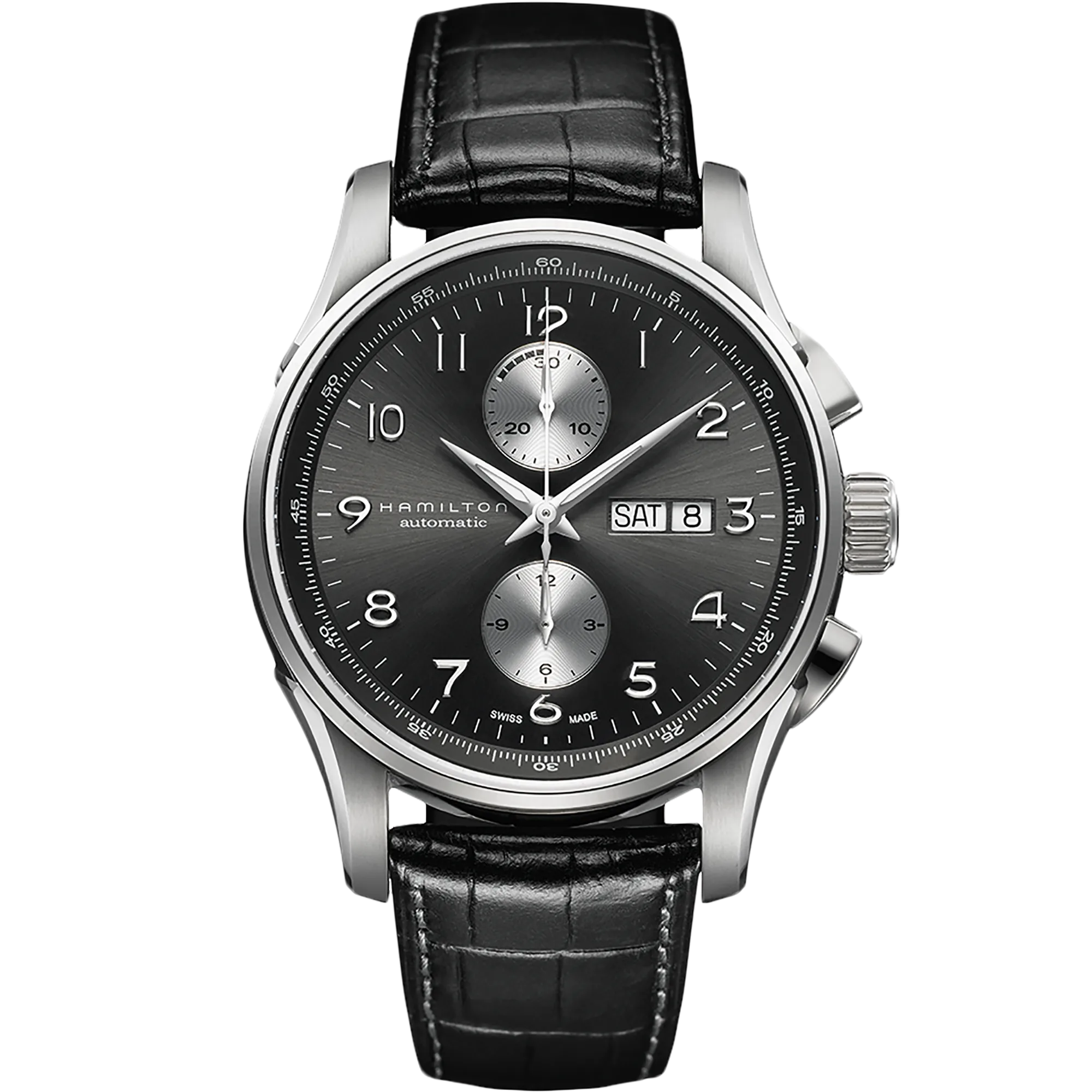Hamilton Jazzmaster Maestro Auto Chrono Otomatik Siyah H32766783 detay görseli 1