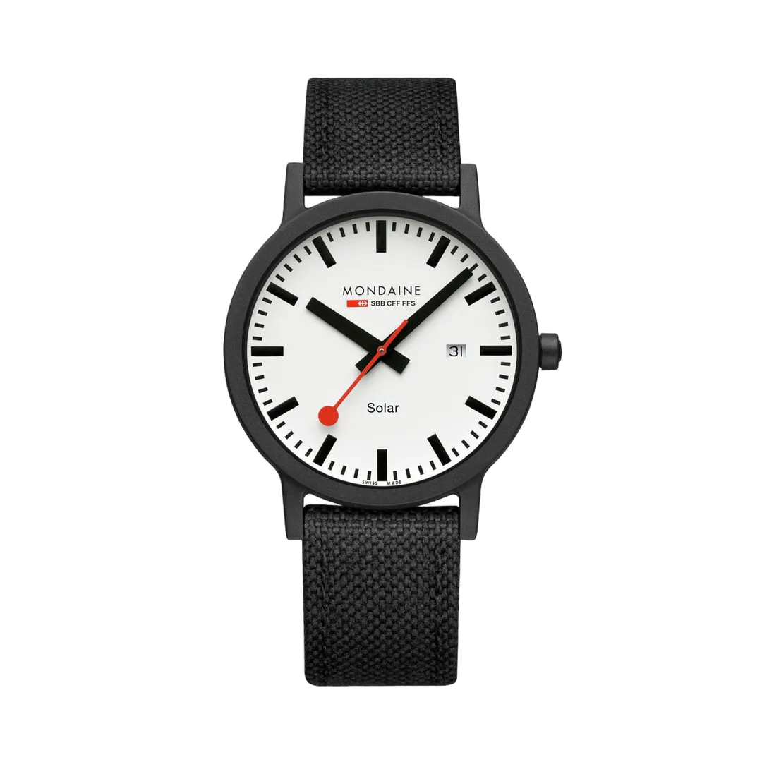 Mondaine Essence Solar Black MS141910LB