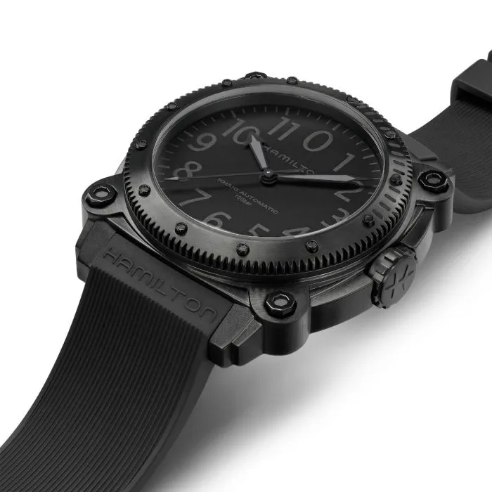 Hamilton Khaki Navy BeLOWZERO Otomatik Siyah H78505330 detay görseli 1