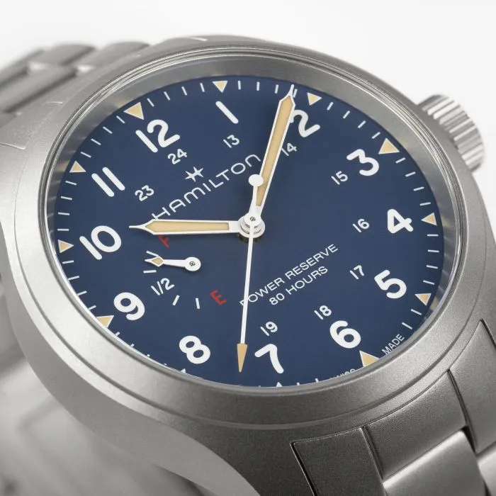 Hamilton Khaki Field Power Reserve 40mm H69509140 detay görseli 2