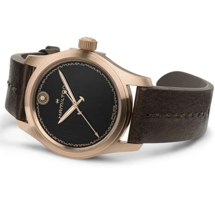 Hamilton Khaki Field Auto 42mm The Odyssey Siyah Otomatik H70675530 detay görseli 3