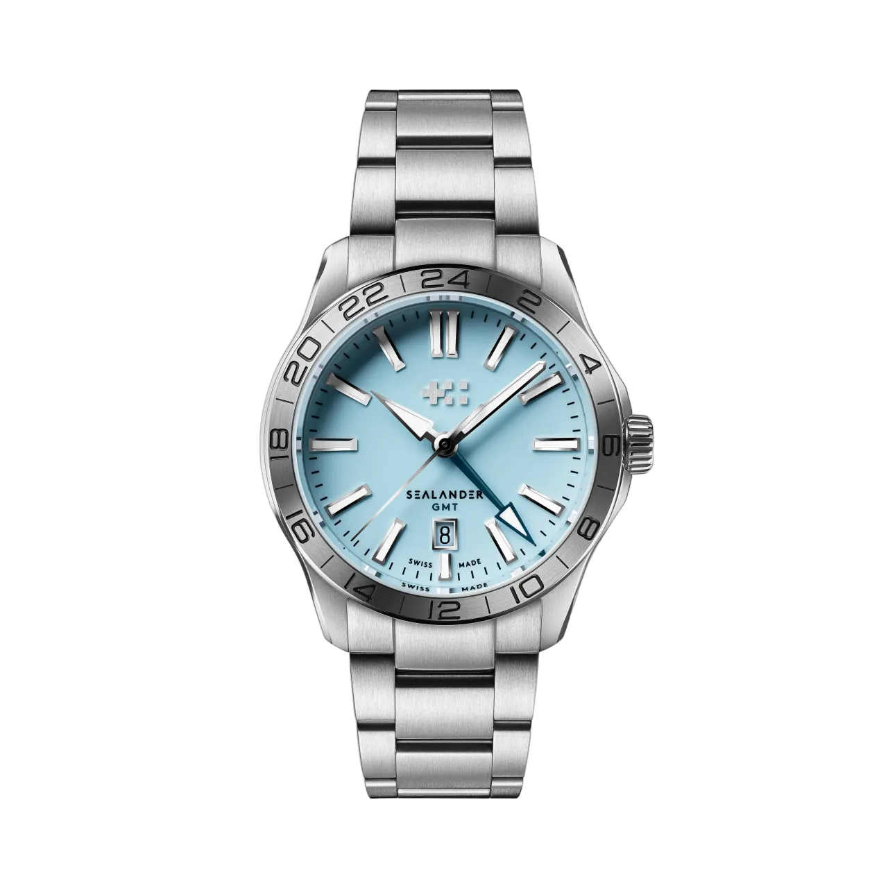 Christopher Ward C63 Sealander GMT Otomatik Sky Blue C6342AGM4S00B0B0
