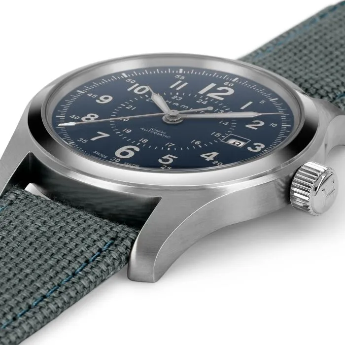 Hamilton Khaki Field Otomatik Mavi H70605943 detay görseli 4
