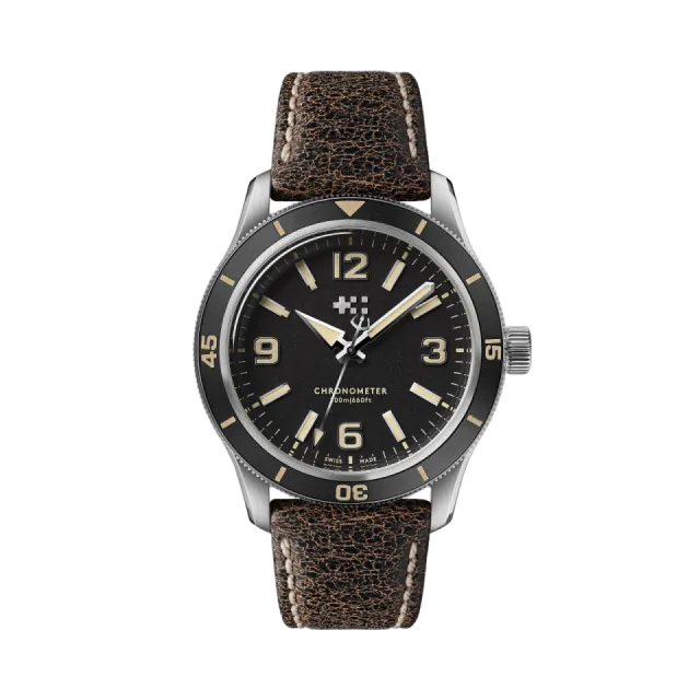 Beğenmek için çift tıkla Christopher Ward C60 Trident Biscay Automatic Black C6039C3H1S0KK0VT1 Görsel 1