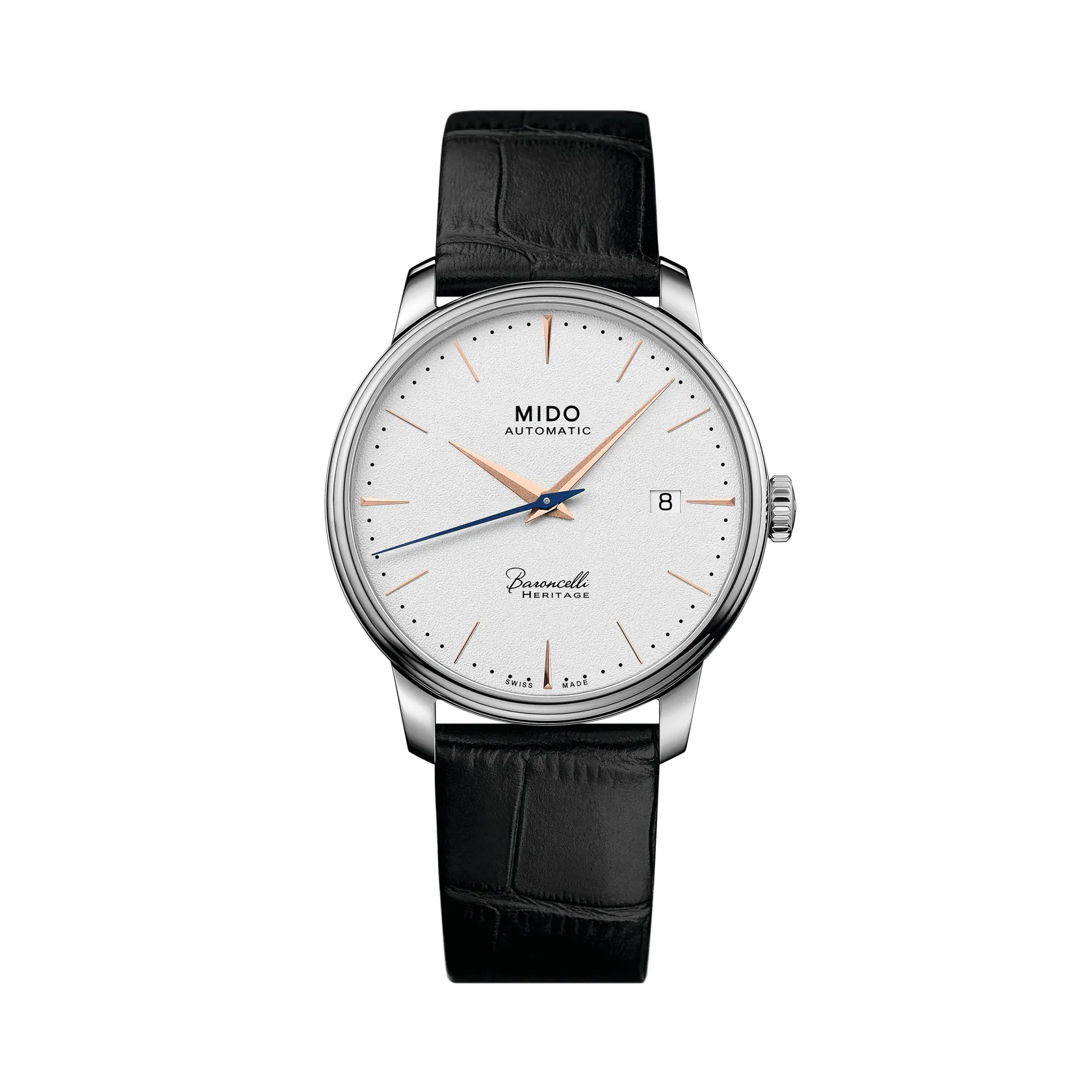 Mido Baroncelli Heritage Otomatik Beyaz M0274071601100
