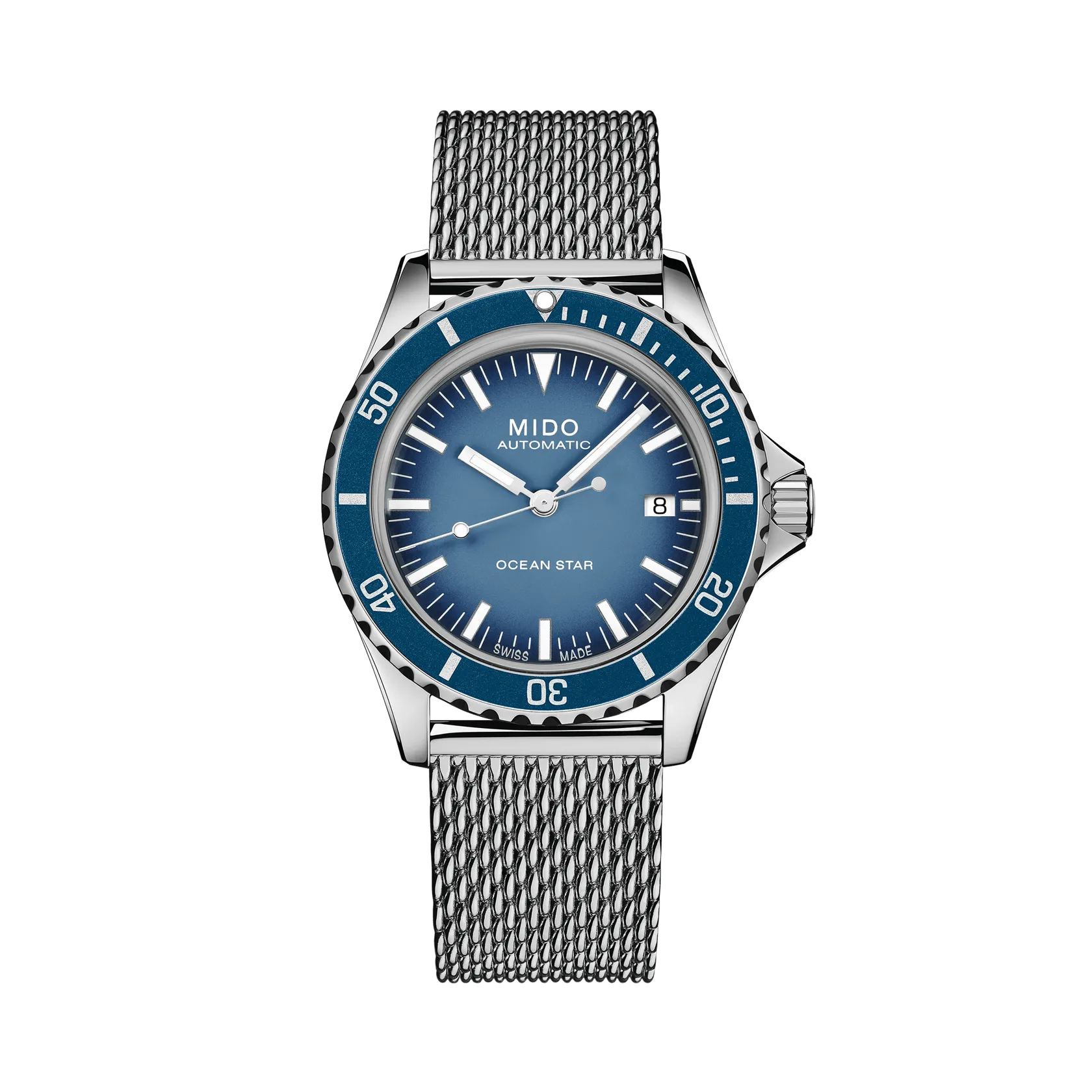 Mido Ocean Star Tribute Otomatik Mavi M0268071104101