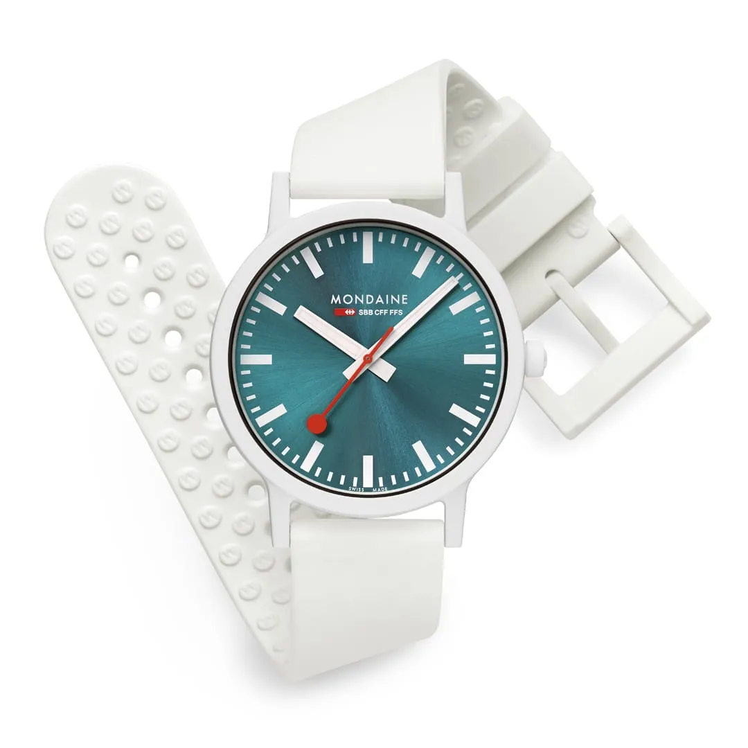 Mondaine Essence Transformative Teal MS141140RA detay görseli 1