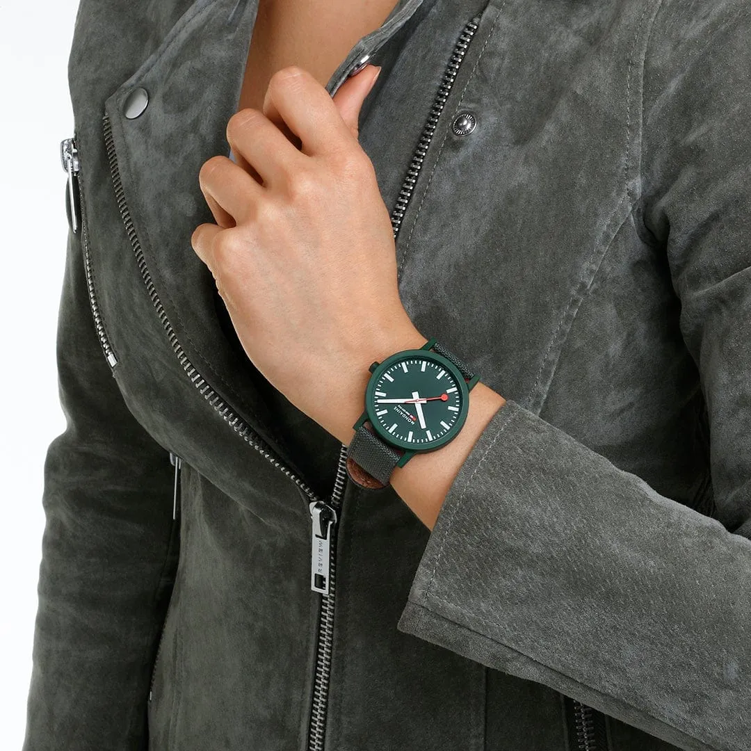 Mondaine Essence Forest Green MS141160LF detay görseli 3