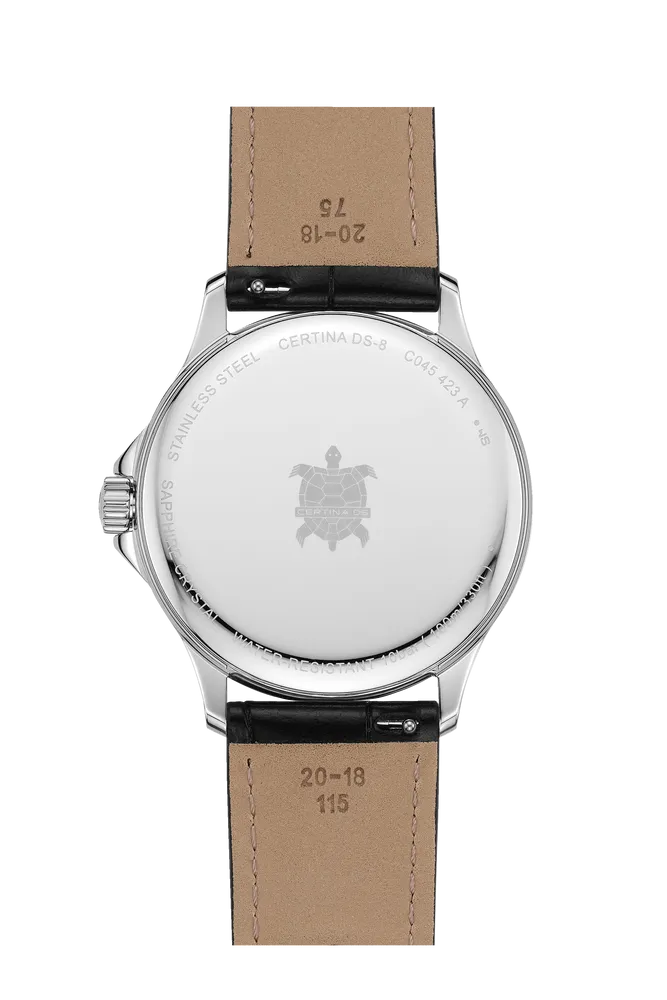 Certina DS-8 Moonphase Gent Black C0454231605100 detay görseli 1