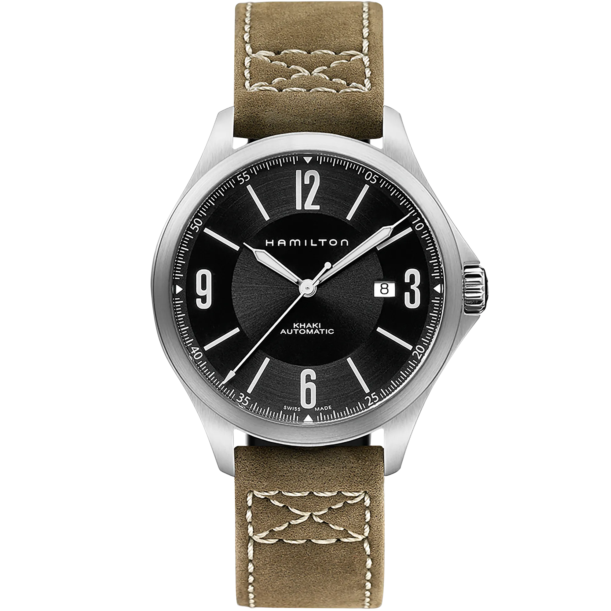 Hamilton Khaki Aviation Auto Otomatik Siyah H76665835 detay görseli 1