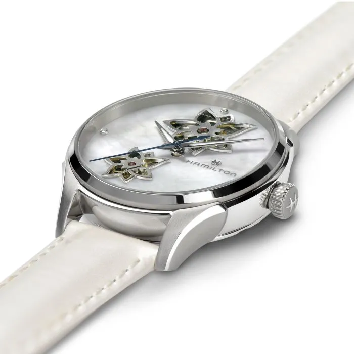 Hamilton Jazzmaster Open Heart Auto Otomatik Sedef H32115892 detay görseli 1