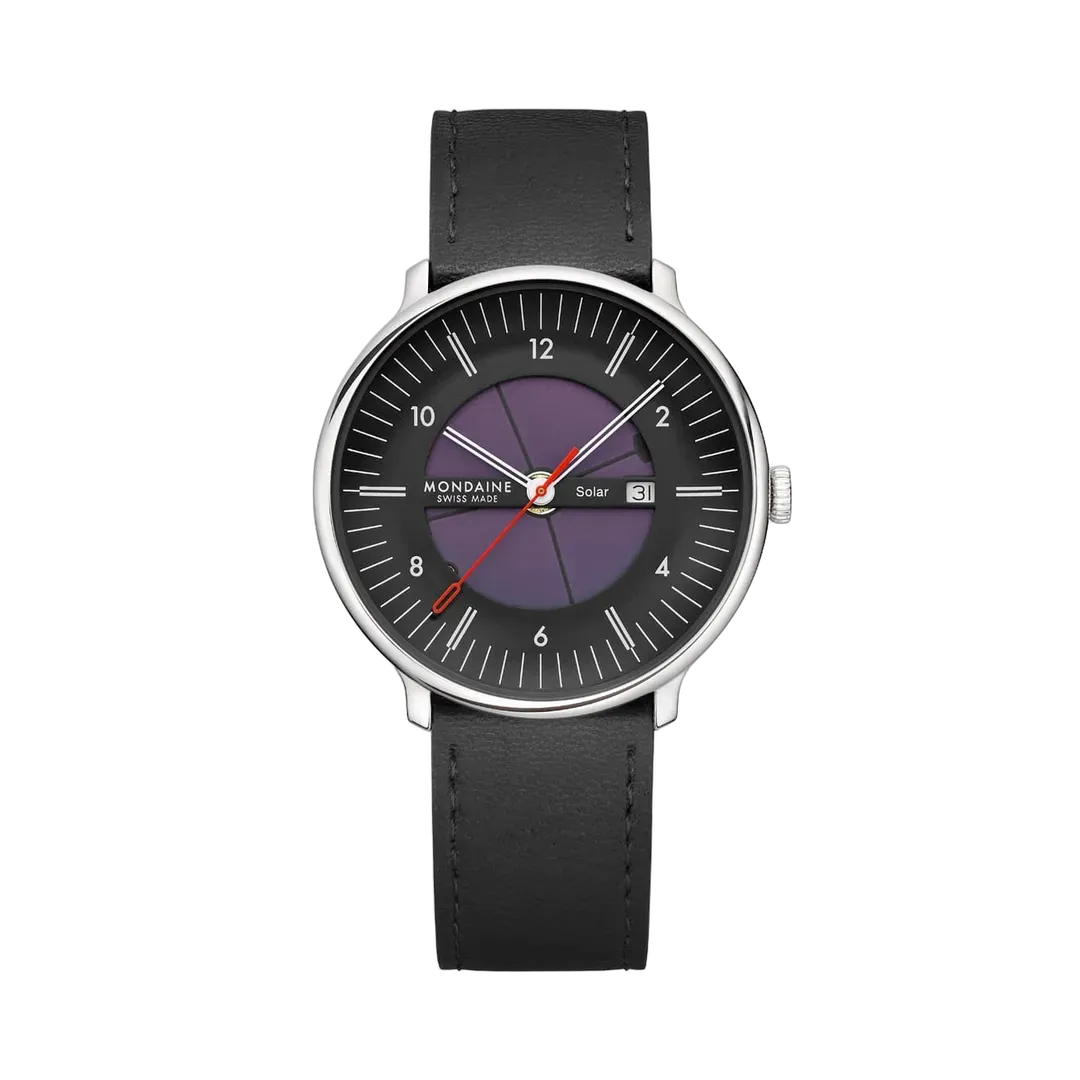 Mondaine Doppio Solar Skeleton Black MLE41921LBV
