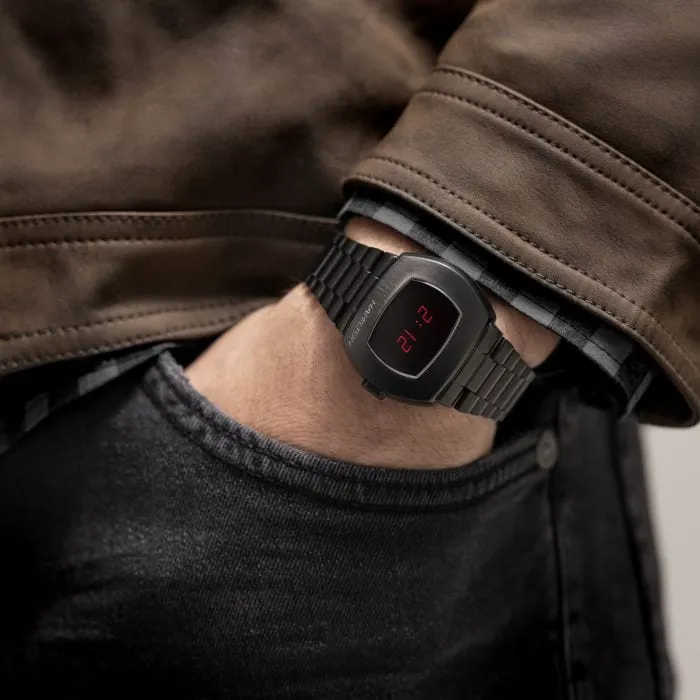 Hamilton American Classic PSR Digital Quartz Black H52404130 detay görseli 5