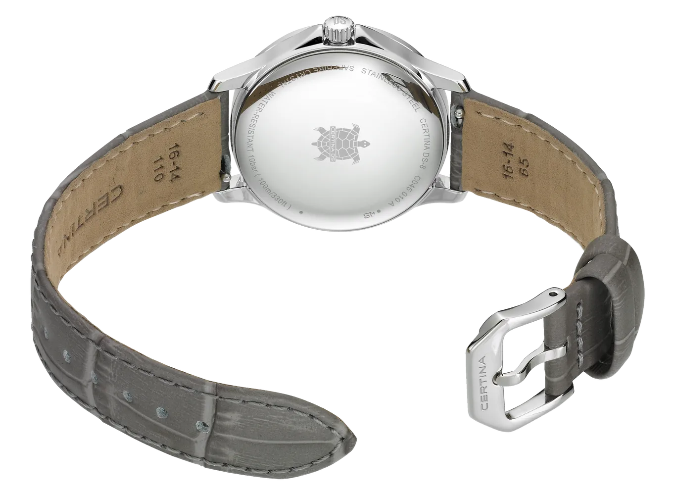 Certina DS-8 Lady 31mm Silver C0450101603100 detay görseli 2