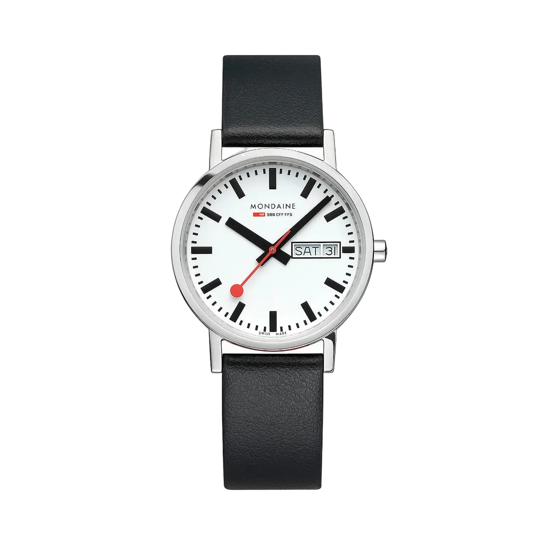 Mondaine Classic Day Date Siyah A6673031411SBBV