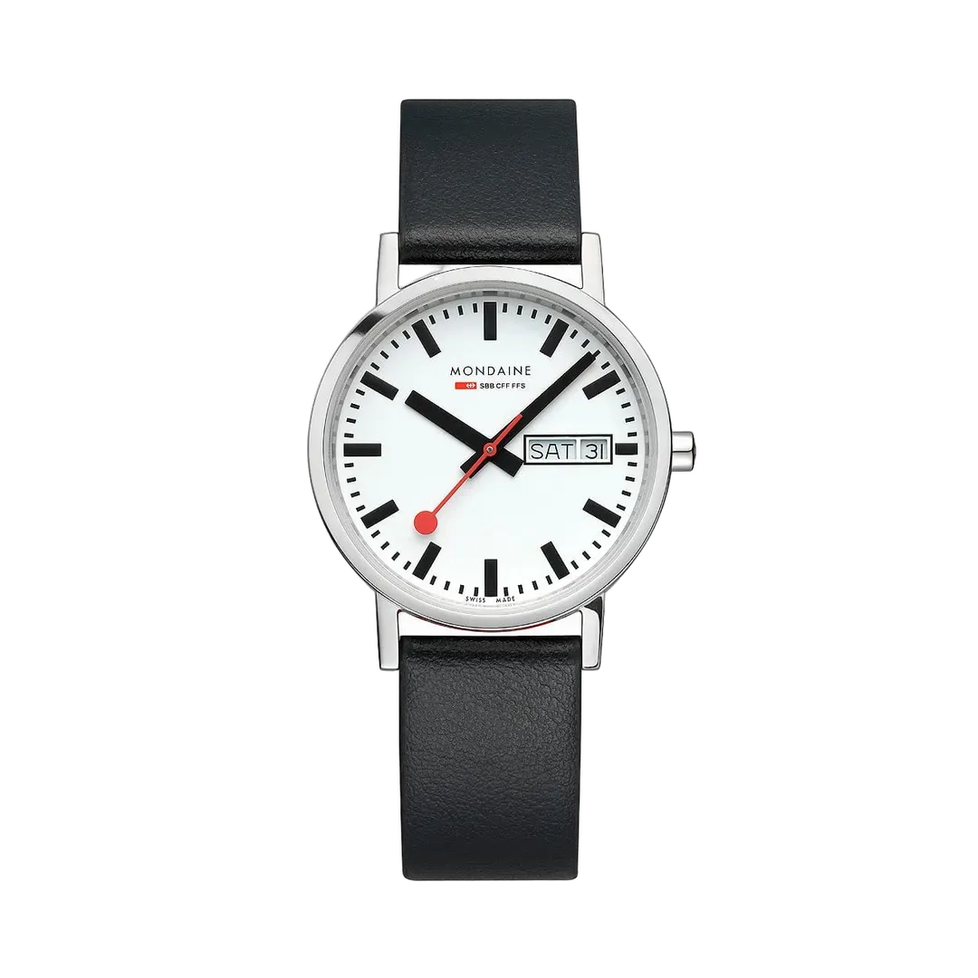 Mondaine Classic Day Date Siyah A6673031411SBBV