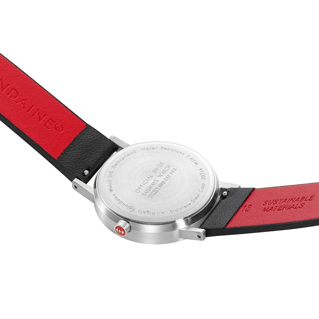 Mondaine Classic Siyah A6603031416SBBV detay görseli 3