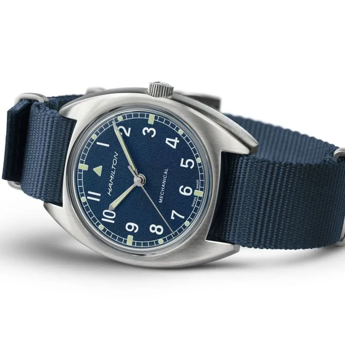 Hamilton Khaki Aviation Pilot Pioneer Mechanical Mavi H76419941 detay görseli 2