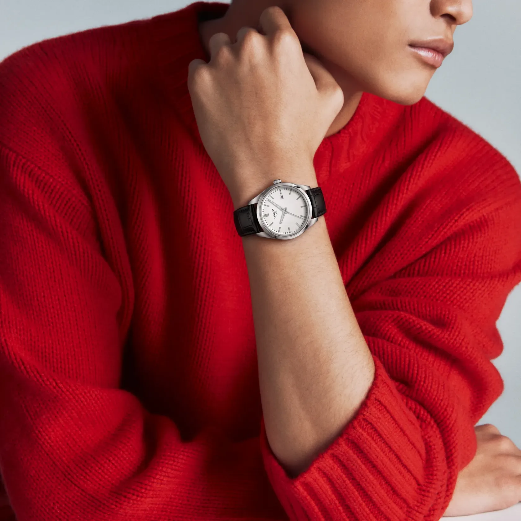 Tissot PR 100 40mm Beyaz T1504101601100 detay görseli 4