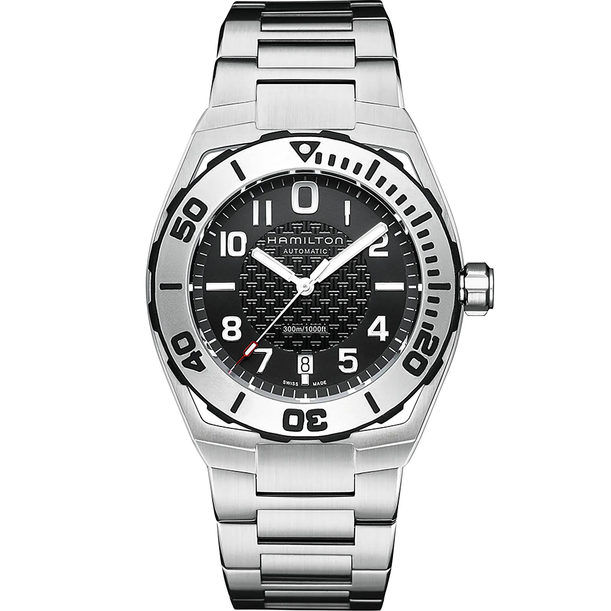 Hamilton Khaki Navy Sub Auto Otomatik Siyah H78615135 detay görseli 1