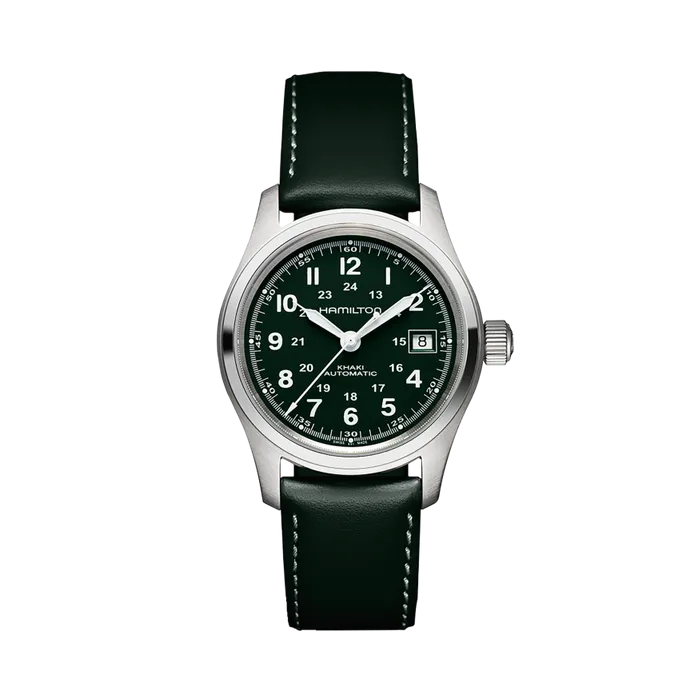 Hamilton Khaki Field Auto Otomatik Yeşil H70455863