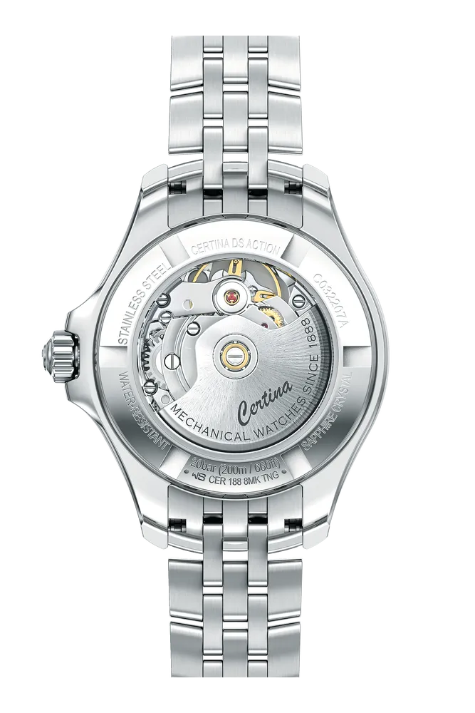 Certina DS Action Lady Powermatic 80 Mother Of Pearl C0322071111600 detay görseli 1