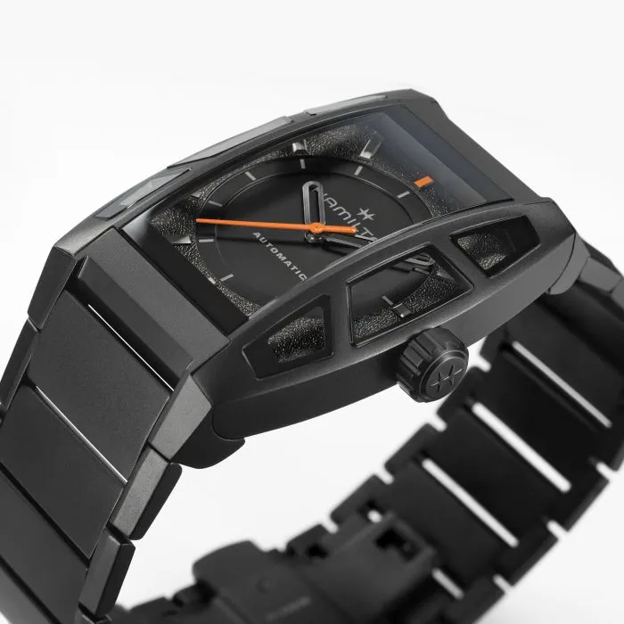 Hamilton American Classic Boulton Death Stranding 2 Limited Edition Otomatik Siyah H13605130 detay görseli 5