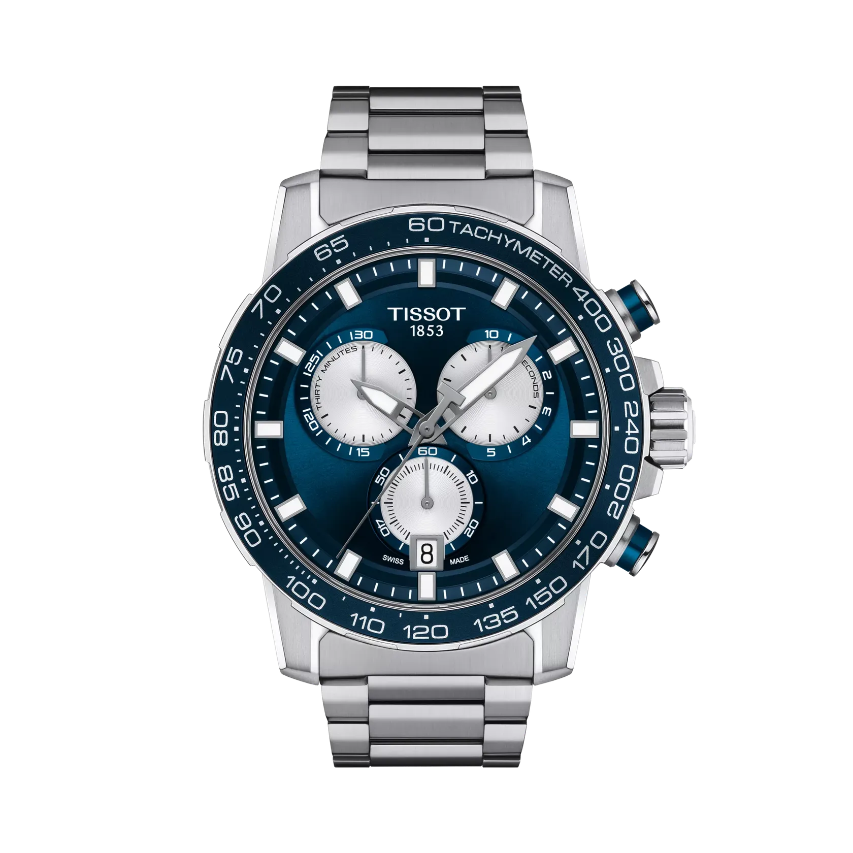Tissot Supersport Chrono 45.5mm Mavi T1256171104100