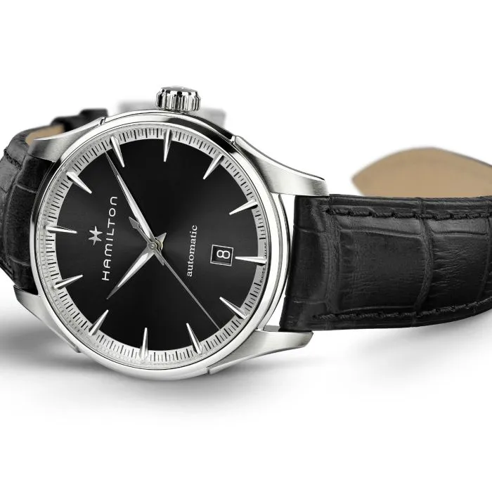 Hamilton Jazzmaster Auto Siyah H32475730 detay görseli 2