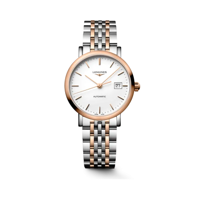 Beğenmek için çift tıkla Longines Elegant Collection Otomatik Beyaz L43105197 Görsel 1