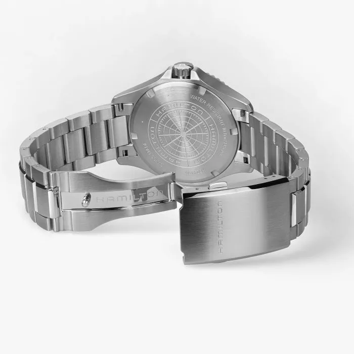 Hamilton Khaki Navy Scuba Auto 40mm Siyah H82415130 detay görseli 4