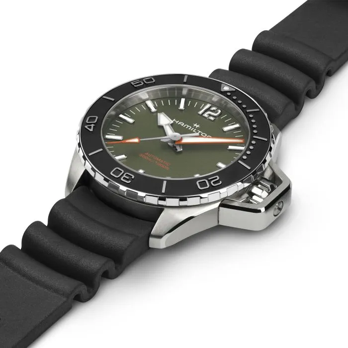 Hamilton Khaki Navy Frogman Otomatik Yeşil H77455360 detay görseli 1
