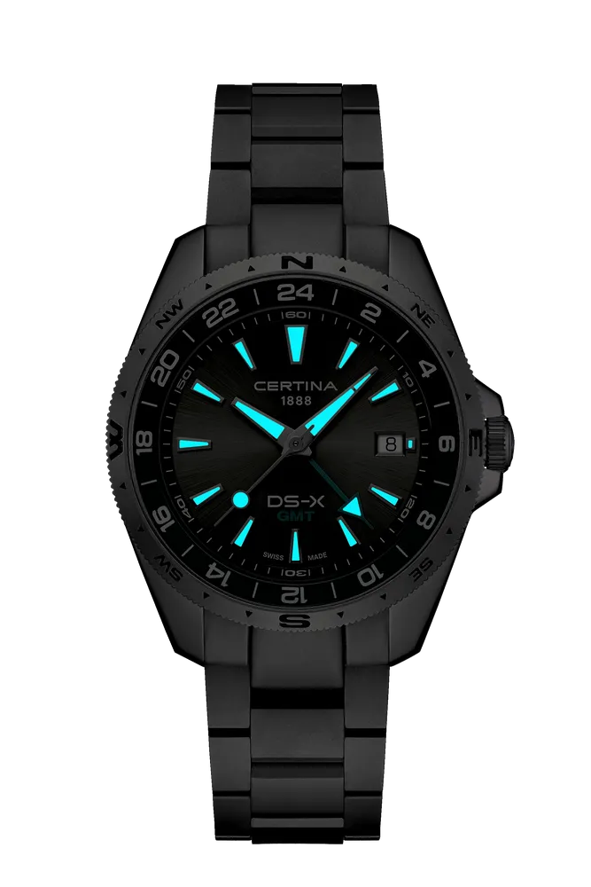 Certina DS-X GMT Grey C0474521108100 detay görseli 1