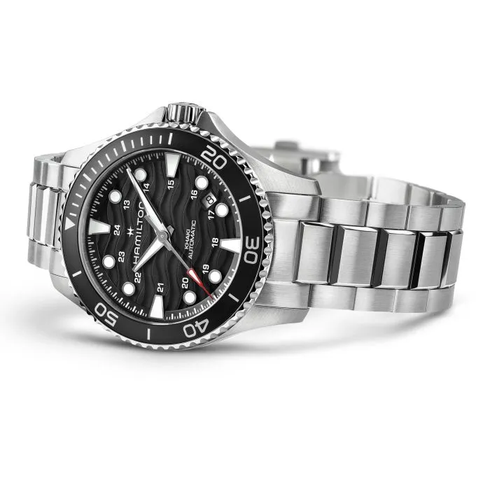 Hamilton Khaki Navy Scuba Auto 40mm Siyah H82415130 detay görseli 2