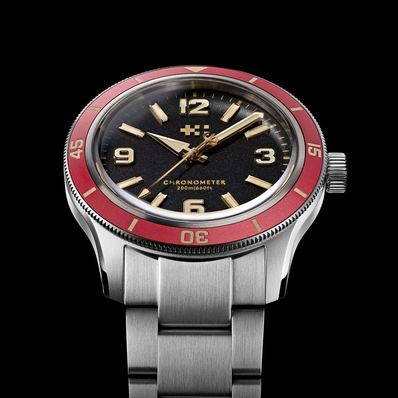 Christopher Ward C60 Trident Biscay Automatic Siyah C6039C3H1S0RK0VT1 detay görseli 4