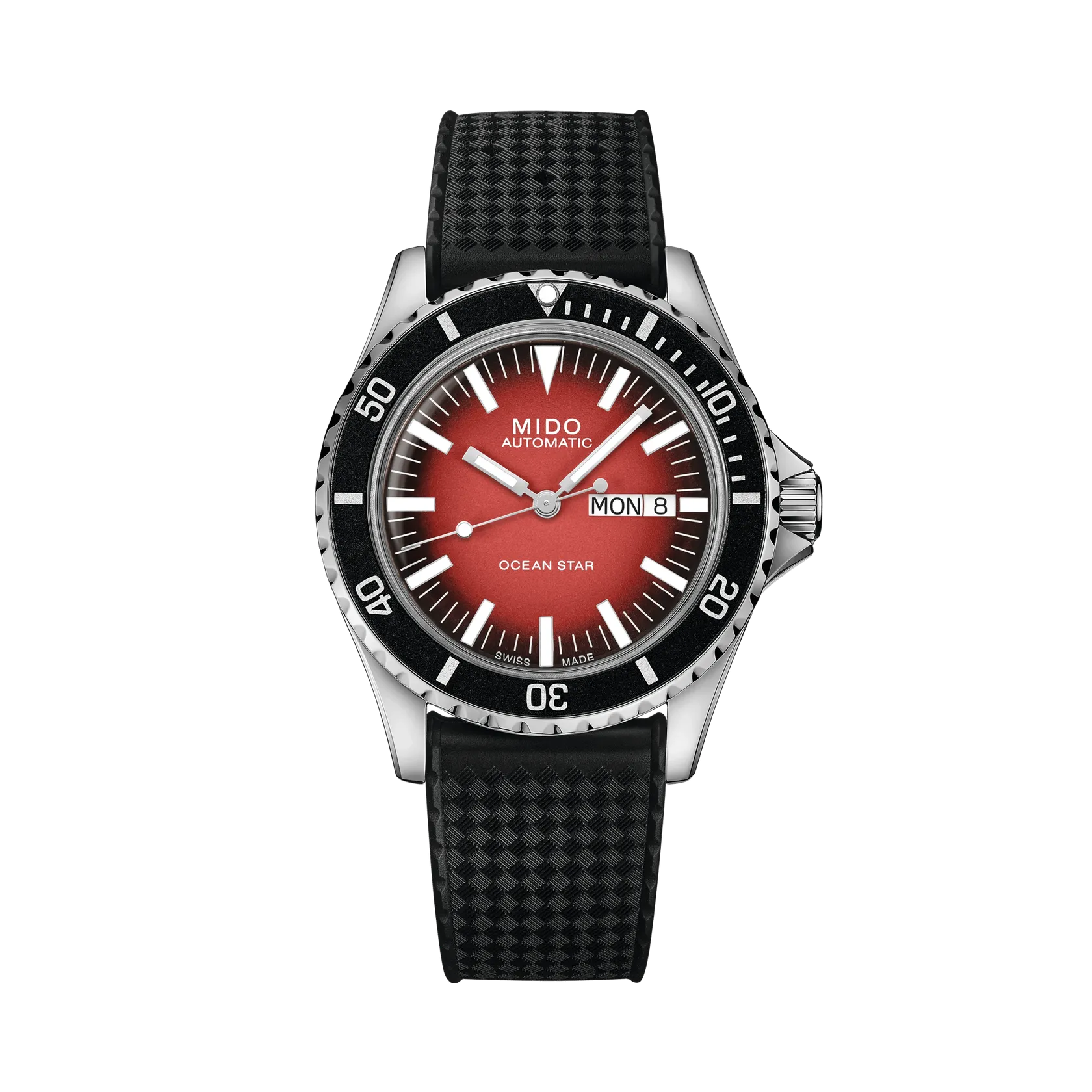 Mido Ocean Star Tribute Gradient Otomatik Kırmızı Degrade M0268301742100