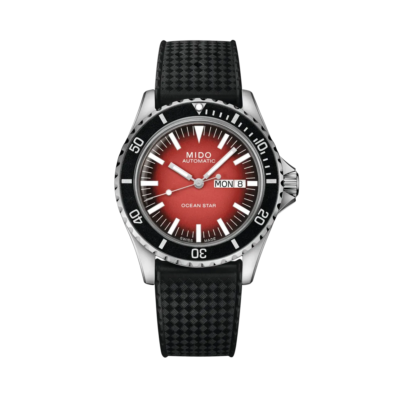 Mido Ocean Star Tribute Gradient Otomatik Kırmızı Degrade M0268301742100