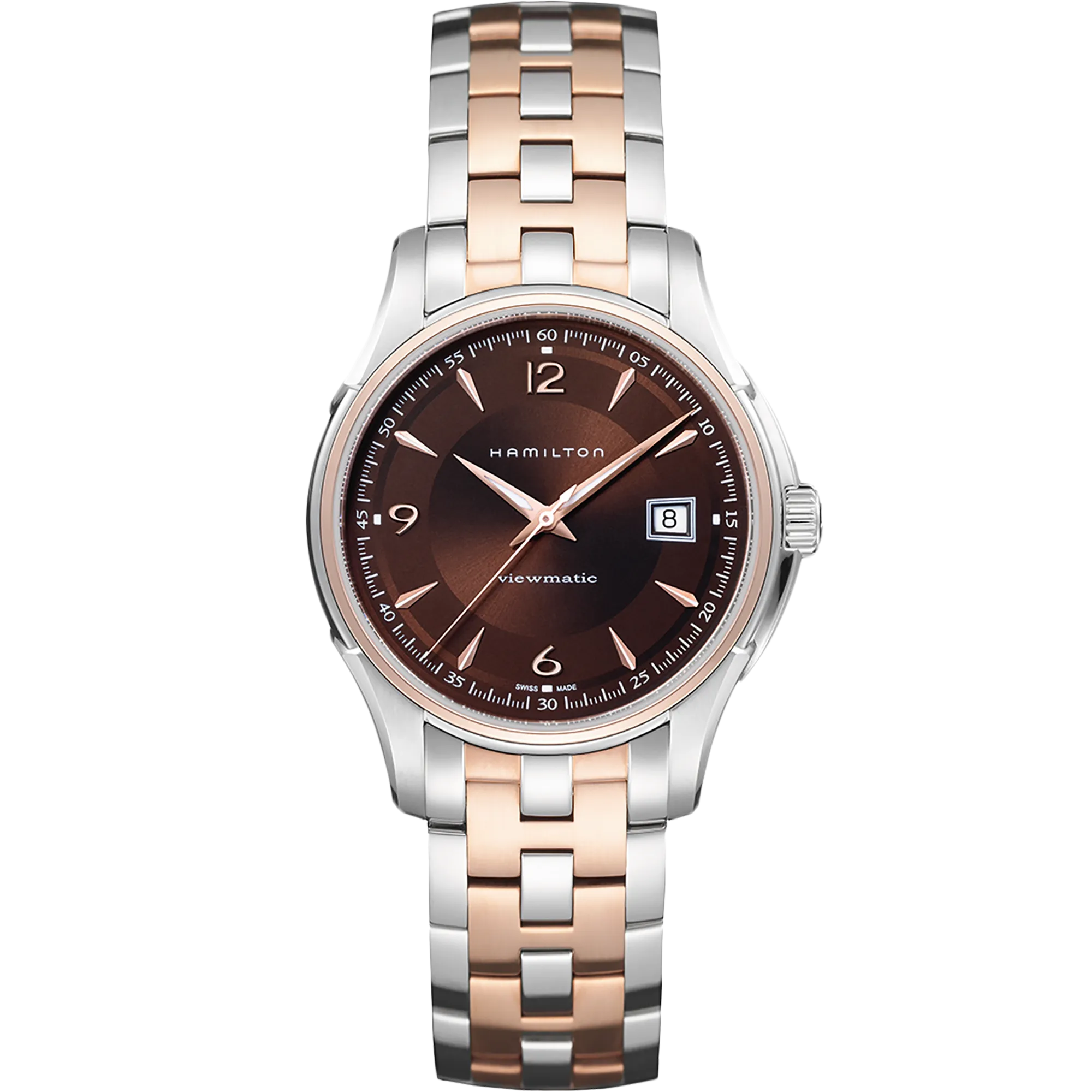 Hamilton Jazzmaster Viewmatic Auto Kahverengi H32655195 detay görseli 1