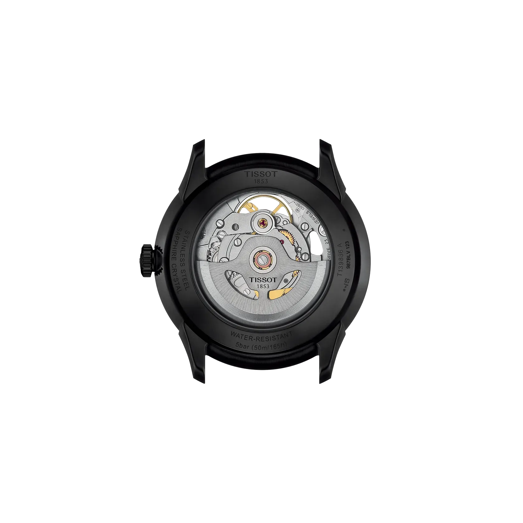Tissot Chemin Des Tourelles Skeleton 39mm Otomatik Tunç T1398363644100 detay görseli 2
