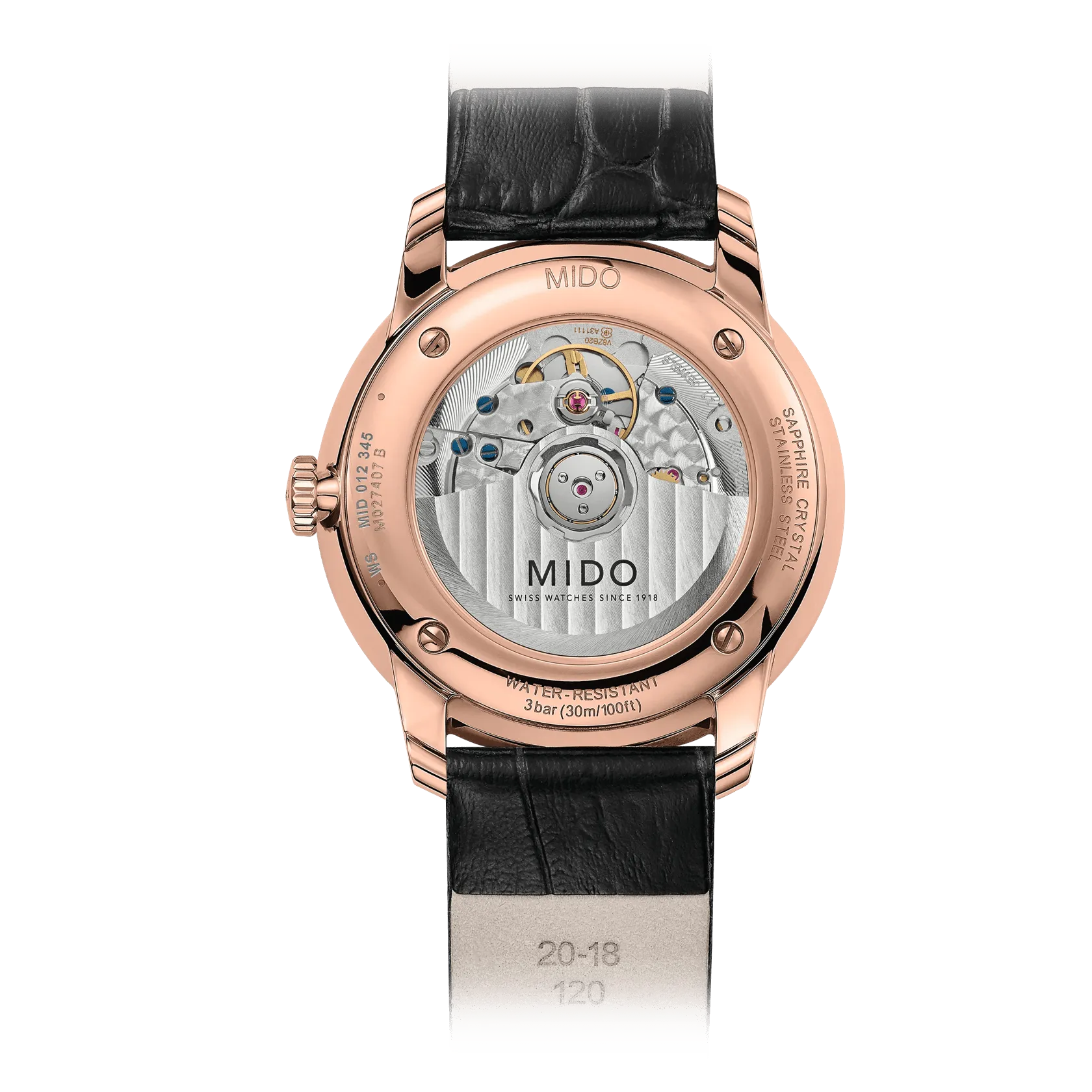 MIDO Baroncelli Heritage Otomatik Fildişi M0274073626100 detay görseli 1