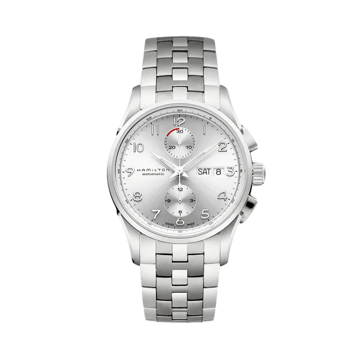 Hamilton Jazzmaster Maestro Auto Chrono Otomatik Silver H32576155