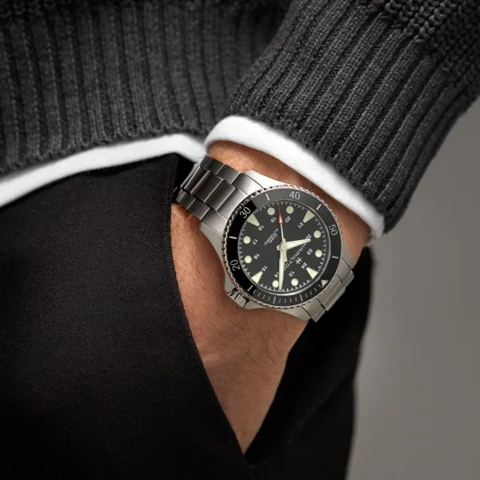 Hamilton Khaki Navy Scuba Auto Otomatik Siyah H82515130 detay görseli 5
