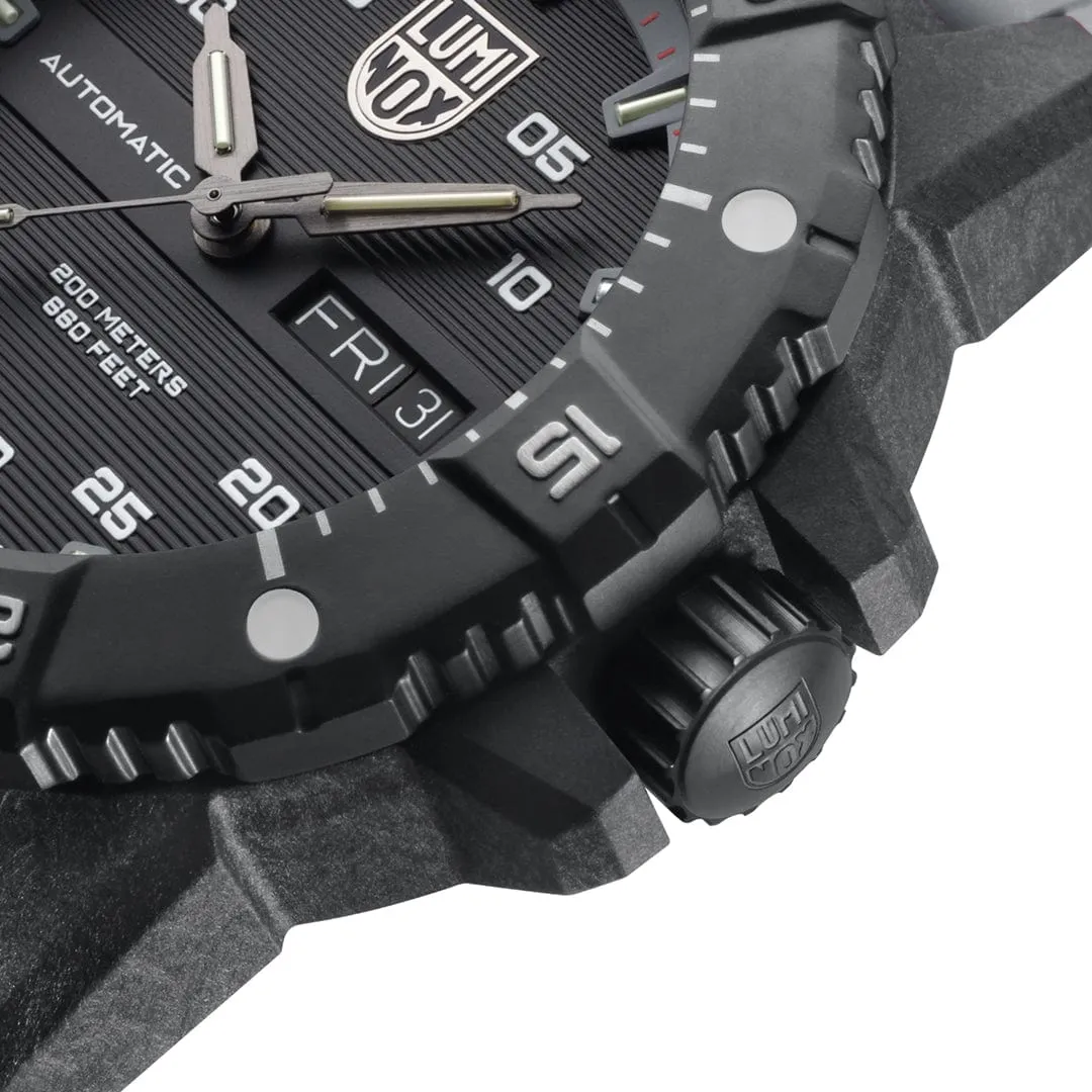 Luminox Master Carbon SEAL Automatic Otomatik Siyah XS3862 detay görseli 3