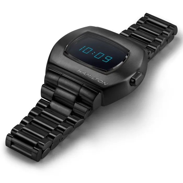 Hamilton American Classic PSR Digital Quartz Mavi H52404131 detay görseli 4