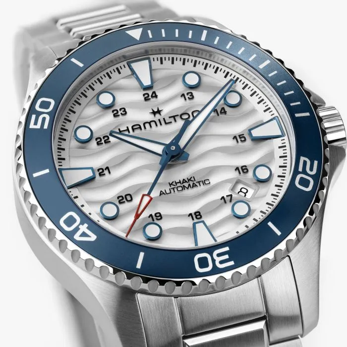 Hamilton Khaki Navy Scuba Auto 40mm Beyaz H82425110 detay görseli 1